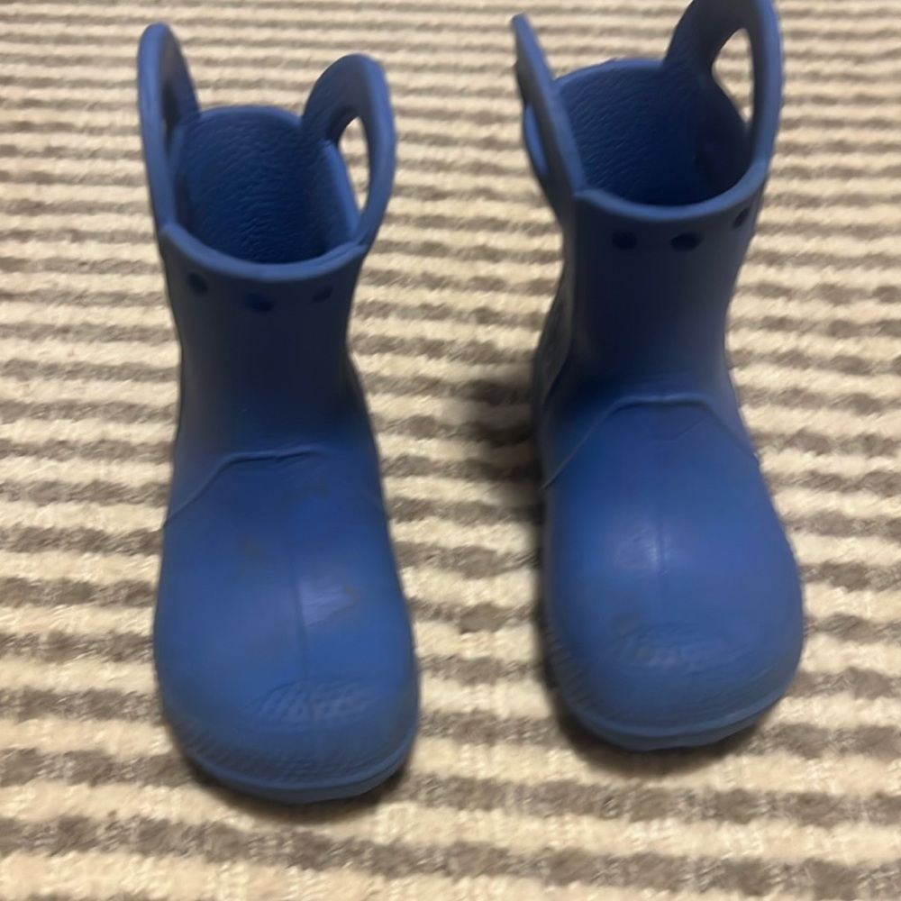 CROCS Kids Blue Rain & Snow Boots